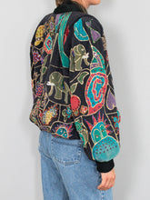 Laden Sie das Bild in den Galerie-Viewer, vintage jacke seide