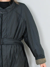 Laden Sie das Bild in den Galerie-Viewer, Vintage Mantel Grau