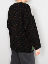 Laden Sie das Bild in den Galerie-Viewer, Vintage Pullover Schwarz