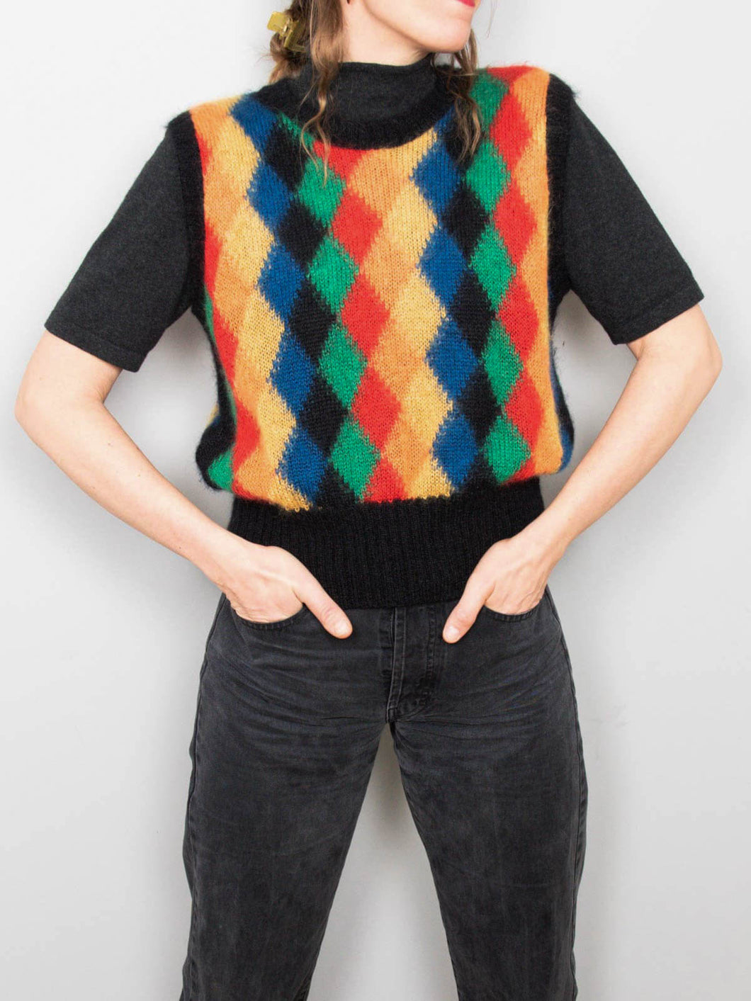 Les Copains Pullunder Mohair