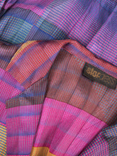 Laden Sie das Bild in den Galerie-Viewer, Seidenblazer Kariert