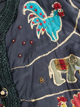 Laden Sie das Bild in den Galerie-Viewer, vintage seidenjacke