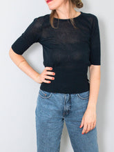 Laden Sie das Bild in den Galerie-Viewer, Vintage Shirt Blau