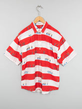 Laden Sie das Bild in den Galerie-Viewer, Vintage Bluse Rot