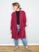 Laden Sie das Bild in den Galerie-Viewer, Vintage Wildledermantel