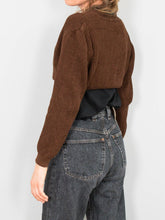 Laden Sie das Bild in den Galerie-Viewer, Vintage Wolljacke Kurz