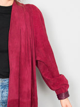 Laden Sie das Bild in den Galerie-Viewer, Wildlederjacke Pink