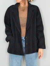 Laden Sie das Bild in den Galerie-Viewer, Wolle Blazer Vintage