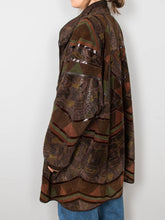 Laden Sie das Bild in den Galerie-Viewer, Zaspel Design Lederjacke