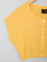 Laden Sie das Bild in den Galerie-Viewer, gelbe bluse vintage