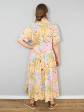 Laden Sie das Bild in den Galerie-Viewer, vintage blumenkleid 