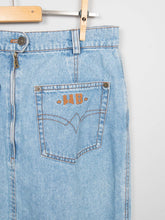 Laden Sie das Bild in den Galerie-Viewer, vintage jeansrock