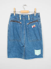 Laden Sie das Bild in den Galerie-Viewer, vintage jeansrock