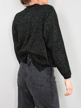 Laden Sie das Bild in den Galerie-Viewer, Pullover Glitter Schwarz