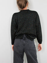 Laden Sie das Bild in den Galerie-Viewer, Schwarzer Vintage Pullover