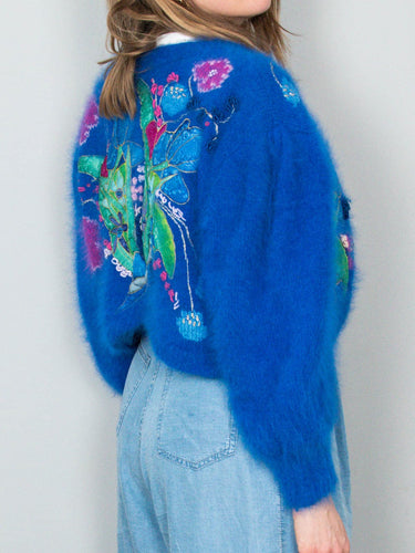Angora Cardigan Vintage