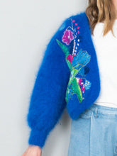 Laden Sie das Bild in den Galerie-Viewer, Angora Jacke Vintage