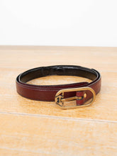 Laden Sie das Bild in den Galerie-Viewer, Brauner Aigner Ledergürtel