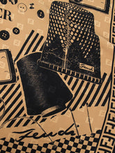 Laden Sie das Bild in den Galerie-Viewer, Fendi Tuch Seide