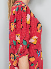 Laden Sie das Bild in den Galerie-Viewer, Kleid Seide Vintage