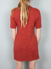 Laden Sie das Bild in den Galerie-Viewer, 70´s Strickkleid Rot