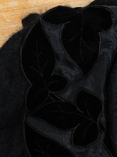 Laden Sie das Bild in den Galerie-Viewer, Schwarzer Vintage Cardigan