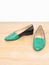 Laden Sie das Bild in den Galerie-Viewer, Slipper Vintage Leder