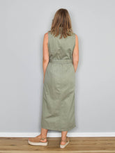 Laden Sie das Bild in den Galerie-Viewer, Vintage Jeanskleid