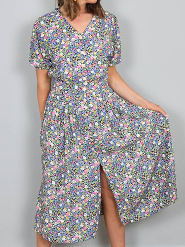 Vintage Kleider Blumen