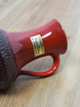 Laden Sie das Bild in den Galerie-Viewer, Vintage Vase Rot