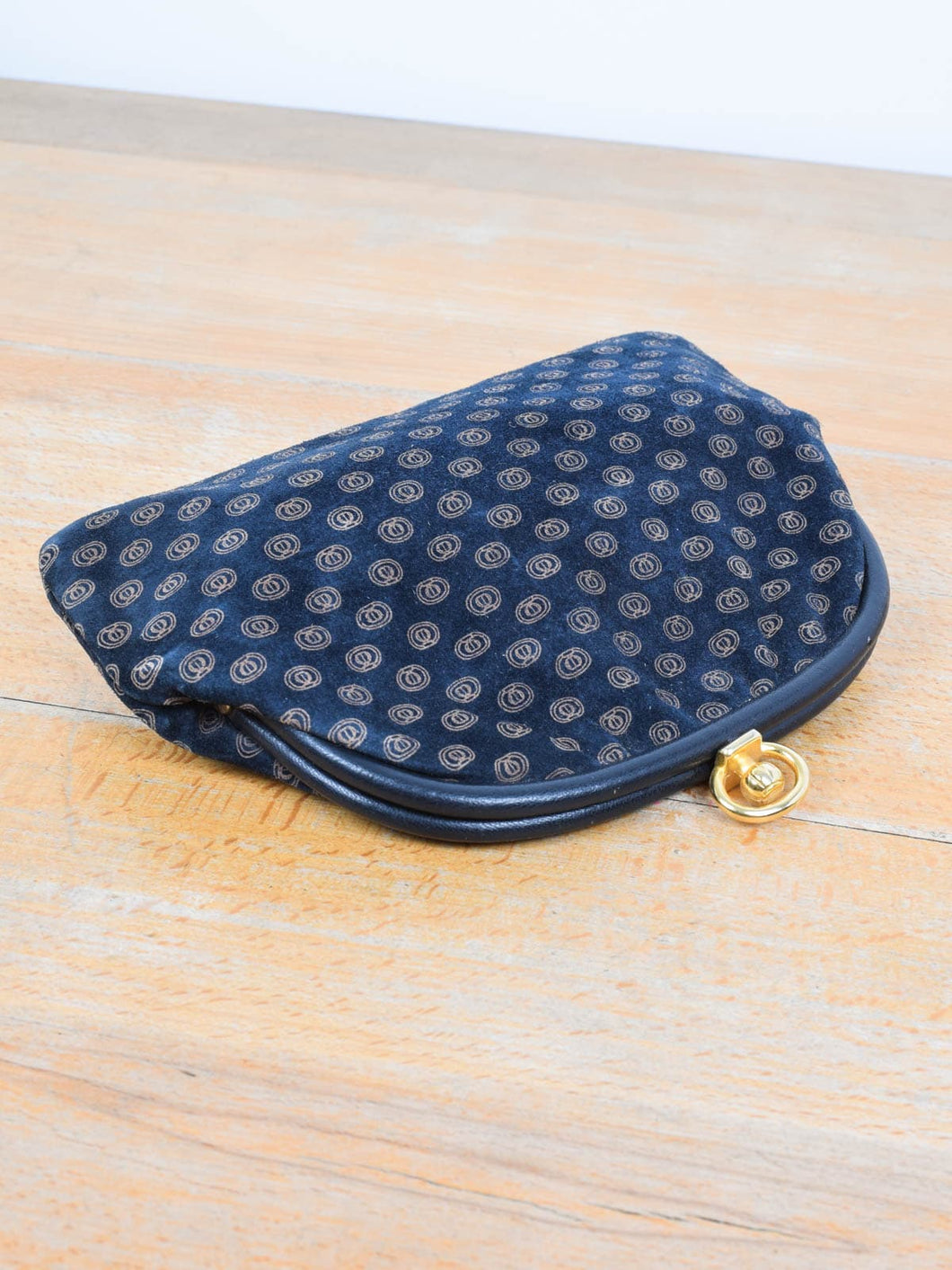 Wildleder Clutch Vintage