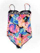 Laden Sie das Bild in den Galerie-Viewer, Bunter Badeanzug Vintage
